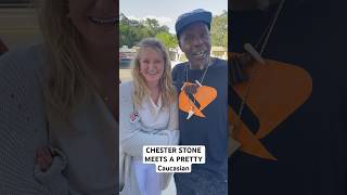 CHESTER STONE MEETS A PRETTY Caucasian chesterstone [upl. by Aiynot]