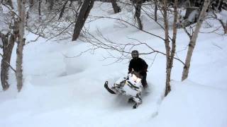 2012 SkiDoo Freeride 800R ETEC 2012 1 22 スノーモービル [upl. by Celeski]