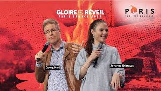 Conférence Gloire amp Réveil avec Johanna Exbrayat et Georg Karl  Lundi aprèsmidi [upl. by Duj328]