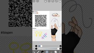 Code QR Ibis paint X llartshortrekomendasidrawingedit [upl. by Bruning]