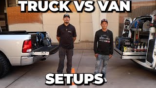 Comparing A Truck Detailing Setup With A Van Detailing Setup  559 Mobile Detailing [upl. by Bailie]