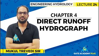 Lecture 24  Chapter 04  Direct Runoff Hydrograph  Engineering Hydrology [upl. by Nahrut652]