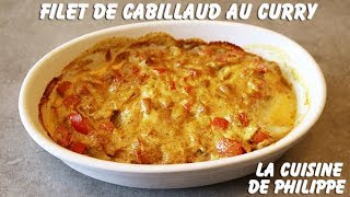 Filet de cabillaud au curry [upl. by Cherilyn976]