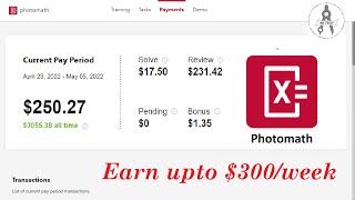 Photomath Earn money online [upl. by Aisila]