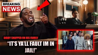 Diddy WENT OFF on his Family in Court Today [upl. by Nuncia585]