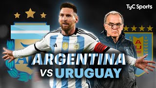 EN VIVO 🔴 ARGENTINA vs URUGUAY  Eliminatorias Sudamericanas ⚽ ¡Juega la SCALONETA por TyC SPORTS [upl. by Nidraj]