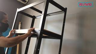 How to install ikea product  Bror cabinet [upl. by Atlante363]