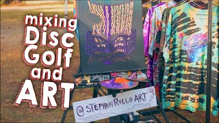 Art in Disc Golf with Stephen Rullo Art [upl. by Philina]