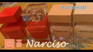 The Cube 😉  Narciso EDP ROUGE  ROUGE EDT and AMBREE Narciso Rodriguez Perfume Collection 2021 [upl. by Kirat984]