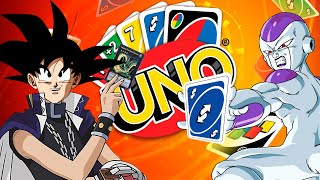 Goku and Friends Play UNO  YOU HAVE UNO [upl. by Ahsekyt]