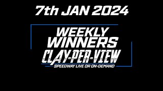 Weekend Winners  1st7th Jan 2024  Clay Per View [upl. by Yeldahc450]