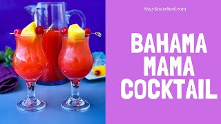 Bahama Mama Cocktail Recipe [upl. by Francesca]