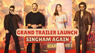 Arjun Kapoor  Ranveer Singh Rohit Shetty amp Kareena Kapoor At Grand Trailer Launch Of Singham Again [upl. by Woodhouse]