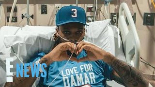 Damar Hamlin Cheers on Buffalo Bills Teammates From Hospital  E News [upl. by Ehud]