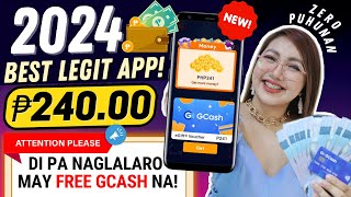 BEST GCASH LEGIT 2024 P200 AGAD DI PA NAGLALARO MAY PERA NA NO NEED INVITES WITH PROOF OF PAYOUT [upl. by Koenraad]