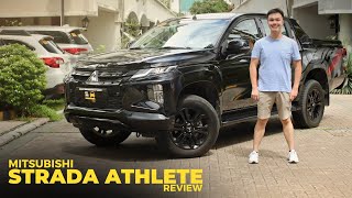 2022 Mitsubishi Strada Athlete Black Series 4WD Review [upl. by Alexandrina]