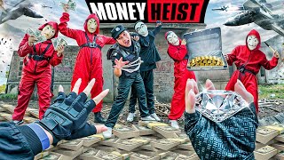 PARKOUR VS MONEY HEIST 6  MISSION Of DIAMOND FULL EPISODE BELLA CIAO REMIX  POV POLICE CHASE v2 [upl. by Eilema116]