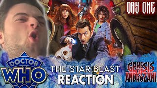 Doctor Who REACTION The Star Beast 2023 Advent Calendar Day 1 [upl. by Sam]