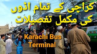 Karachi BusesKarachi Bus ServiceKarachi Bus StandKarachi Bus AddaKarachi Bus Terminal [upl. by Orva]