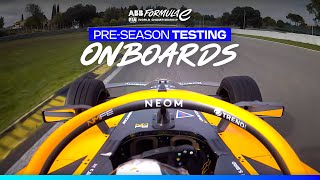 Debut of the GEN3 Evo  Formula E PreSeason Testing [upl. by Hofmann895]