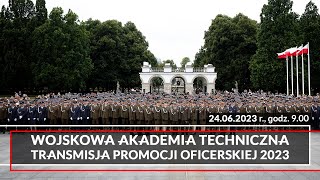 WAT  Promocja oficerska 2023  zapis transmisji na żywo [upl. by Nuris900]