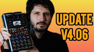 Roland SP404MK2 UPDATE v406  DJ Mode fixed and improved  minor fixes [upl. by Amadus]