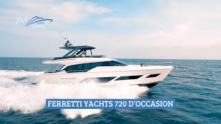 🌊 PRÉSENTATION FERRETTI 720 DOCCASION 2022  🌊 [upl. by Eleonora885]