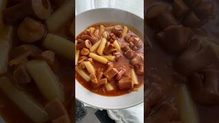 Tteokbokki 🇰🇷  recette food corée [upl. by Bjorn824]