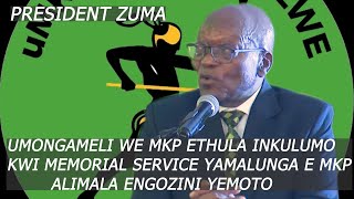 UMONGAMELI WE MKP UTHE BABEKA IMALI ENINGI KUZE SAKHE AMAQEMBU AMANINGA BASIHLUKANISA KANJALO [upl. by Yvette]