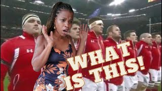 Welsh National Anthem Just Before Wales Beat England First Time Reaction [upl. by Eldon905]