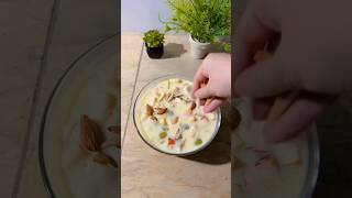 Yummy fruit custard verytastydesserteasyrecipe [upl. by Ardnasak]