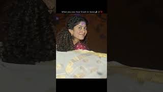 Chain ho chain ho song status  Sai pallavi in saree status  Sai pallavi traditional saree whatsapp [upl. by Robers]