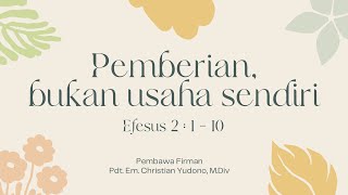 Ibadah Minggu Gereja Kristus Kebayoran Lama  GKKL  06 Oktober 2024 [upl. by Reivaj]