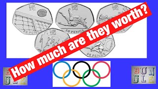 What is my Olympic 50p worth  Value my Coin Collection  How much is my 50p worth [upl. by Aehsila489]