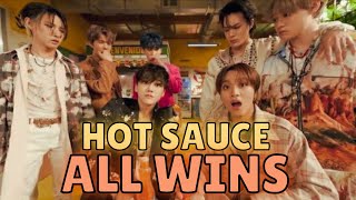 NCT DREAM quotHOT SAUCEquot All Music Show Wins Compilation [upl. by Amelita]