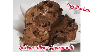 Testez cette recette de Crème glacée chocolat seulement 3 ingrédients  Et super rapide [upl. by Nona]