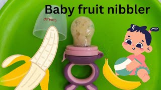 baby fruit nibblerfood feederbaby fruit pacifierhow to give fruits baby [upl. by Zoubek517]