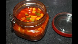 Easy Mango pickle recipekadumanga Achar kerala styleManga acharമാങ്ങാ അച്ചാർAam ka achar [upl. by Eemiaj293]