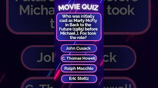 The Actor Who Almost Played Marty McFly in Back to the Future shorts moviequiz movietrivia [upl. by Caputto]