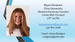 Bayla Abraham 2024 Soccer Highlights [upl. by Sol342]