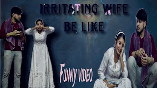 Irritating wife be like  Funny video  Samarika Dhakal  Suresh kholi [upl. by Onitsuaf]