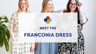 Meet the Franconia Dress Cashmerette Club sewing pattern for July 2023 [upl. by Arabrab]