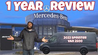 Review of the 2022 MercedesBenz Sprinter Van  Pros amp Cons  Cost amp First Year Expenses [upl. by Laine]