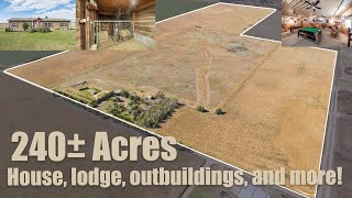 Wyrick Farms  Kansas hunting property for sale [upl. by Htessil]