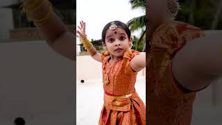 Pranavalaya  Classical  Dance Cover  Dhanvi shorts [upl. by Nussbaum]