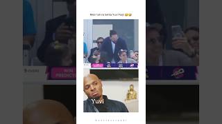 Yuvraj Sing Funny Incident caught on camera short viral meme funny [upl. by Belak]