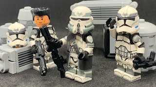 Lego Custom WOLFPACK Airborne Clone Trooper shorts [upl. by Jeddy]