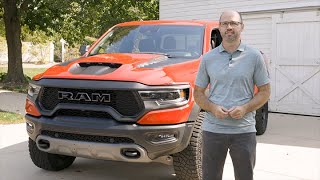 2021 Ram 1500 TRX First Look and Listen — Carscom [upl. by Hecht]