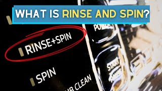 What Is “Rinse and Spin” on a Washing Machine [upl. by Lerret]