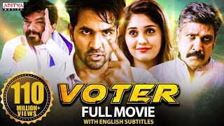 Voter New Hindi Dubbed Full Movie 2021  Latest Hindi Dubbed Movie  Vishnu Manchu  Surabhi [upl. by Rankin]